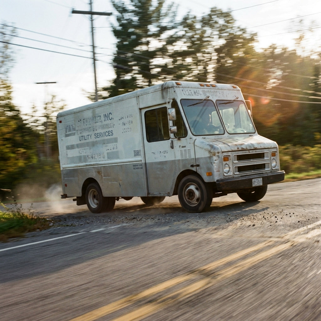 Action Shot: Chevrolet P30 Driving Fast
