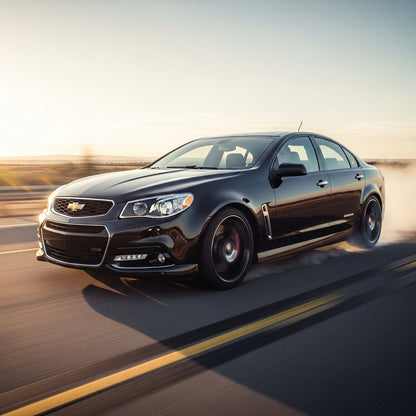 Action Shot: Chevrolet SS, SSR Driving Fast
