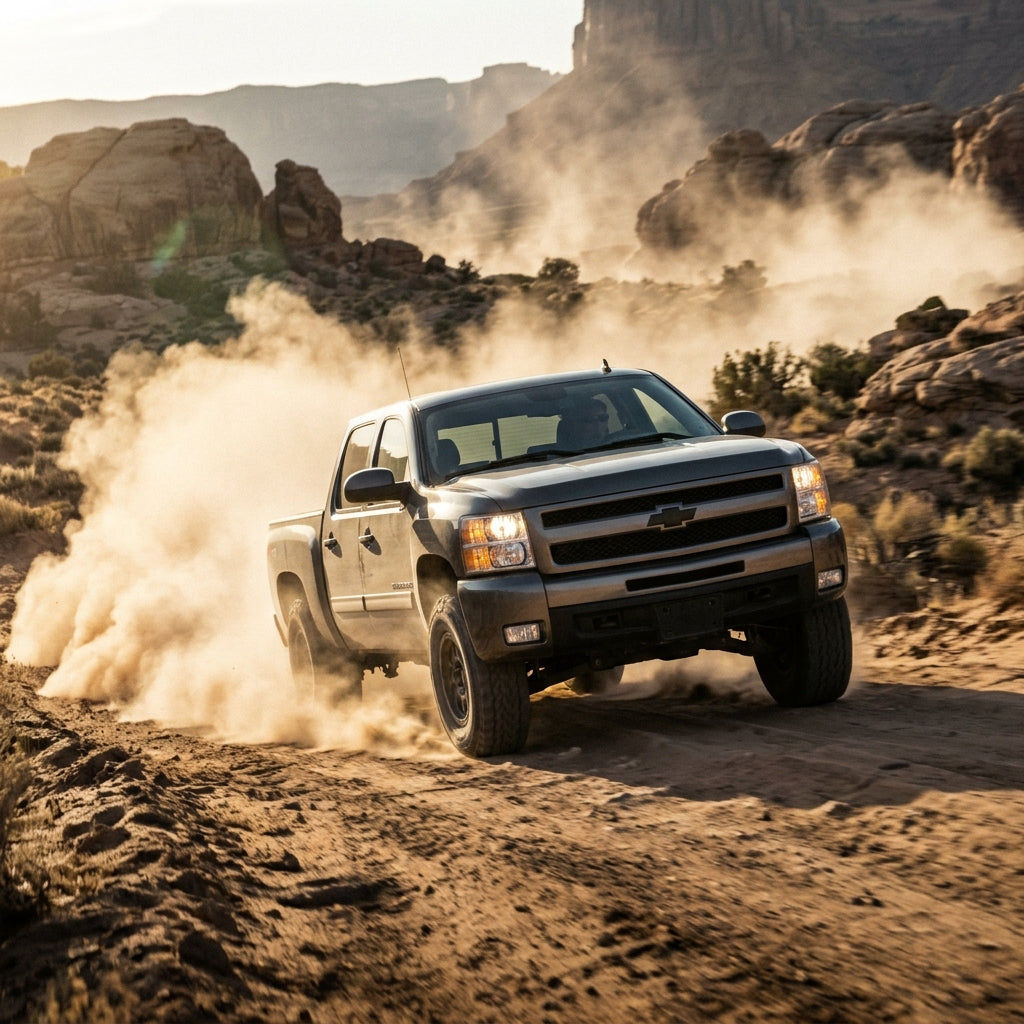 Action Shot: Chevrolet Silverado