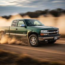 Action Shot: Chevrolet Silverado Driving Fast