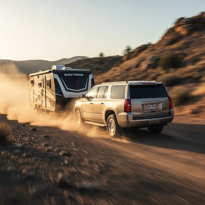 Action Shot: Chevrolet Suburban, Tahoe Driving Fast