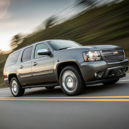 Action Shot: Chevrolet Suburban, Tahoe Driving Fast