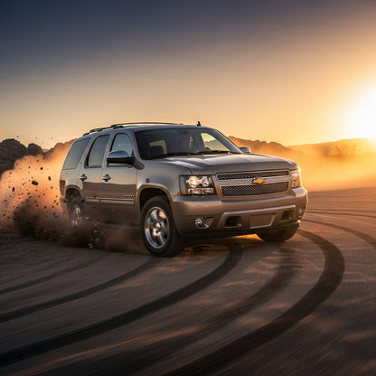 Action Shot: Chevrolet Tahoe Driving Fast