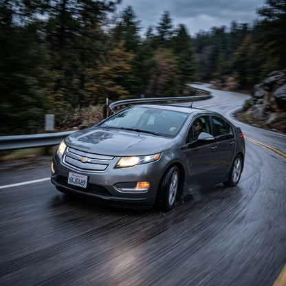Action Shot: Chevrolet Volt Driving Fast