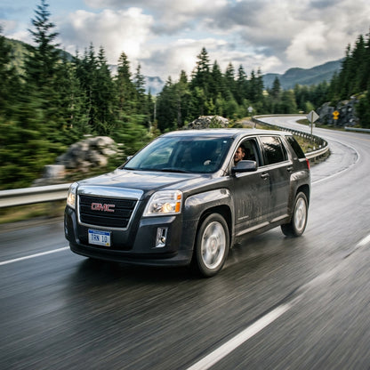 Action Shot: Chevrolet,GMC Equinox,Terrain Driving Fast
