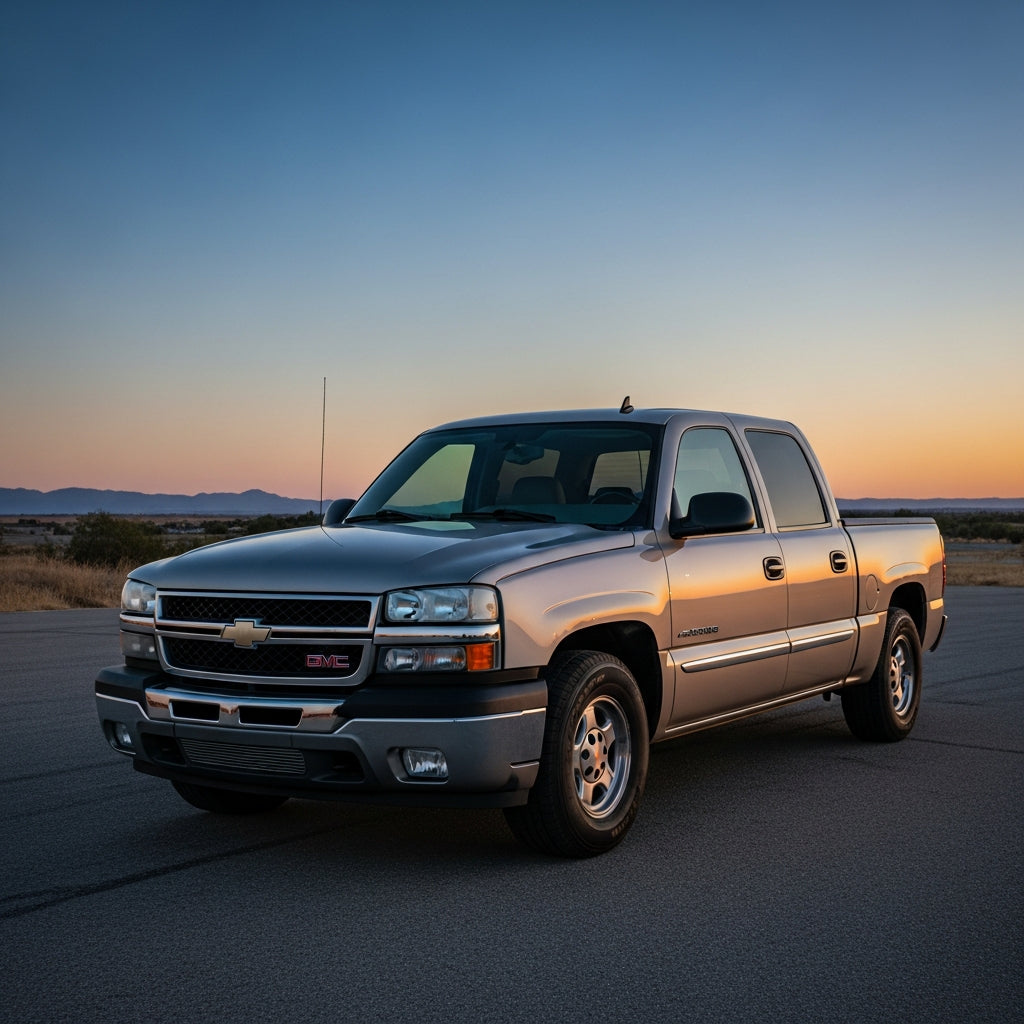 Action Shot: Chevrolet, GMC Silverado, Sierra Driving Fast