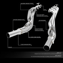 Mainfold Exhaust Header for Chevrolet Camaro/Pontiac Firebird (1998-1999) With 5.7L V8 Engine