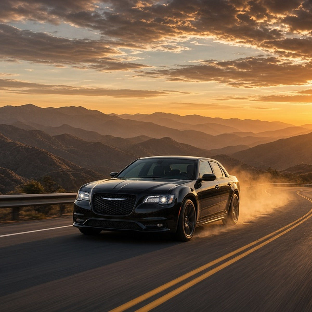 Stage 1 Performance Chip for Chrysler - Boost HP & Torque | OBD2 Plug & Play Module - Chrysler 300 driving fast