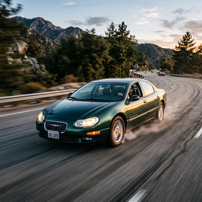 Action Shot: Chrysler Concorde Driving Fast