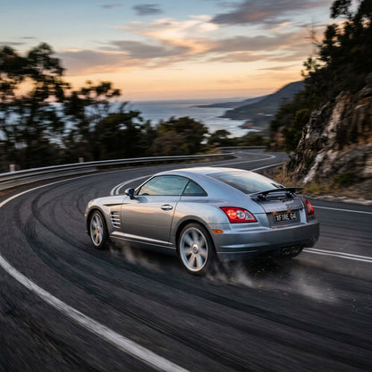 Action Shot: Chrysler Crossfire Driving Fast