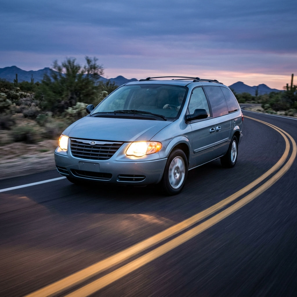 Action Shot: Chrysler Town & Country
