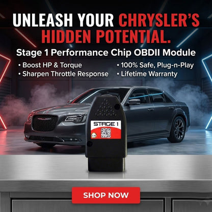 Stage 1 Performance Chip for Chrysler - Boost HP & Torque | OBD2 Plug & Play Module