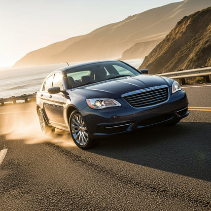 Action Shot: Chrysler  200 Driving Fast