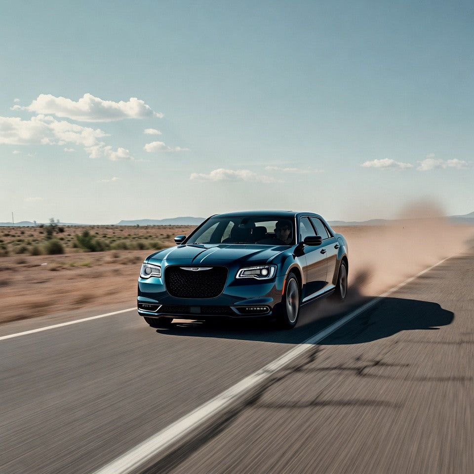 Cold Air Intake Kit for Chrysler 300 (2012-2015) with 6.4L V8 Engine Black