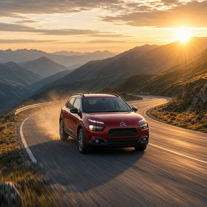 Stage 1 Performance Chip for Citroen - Boost HP & Torque | OBD2 Plug & Play Module - Citroen C4 Cactus driving fast