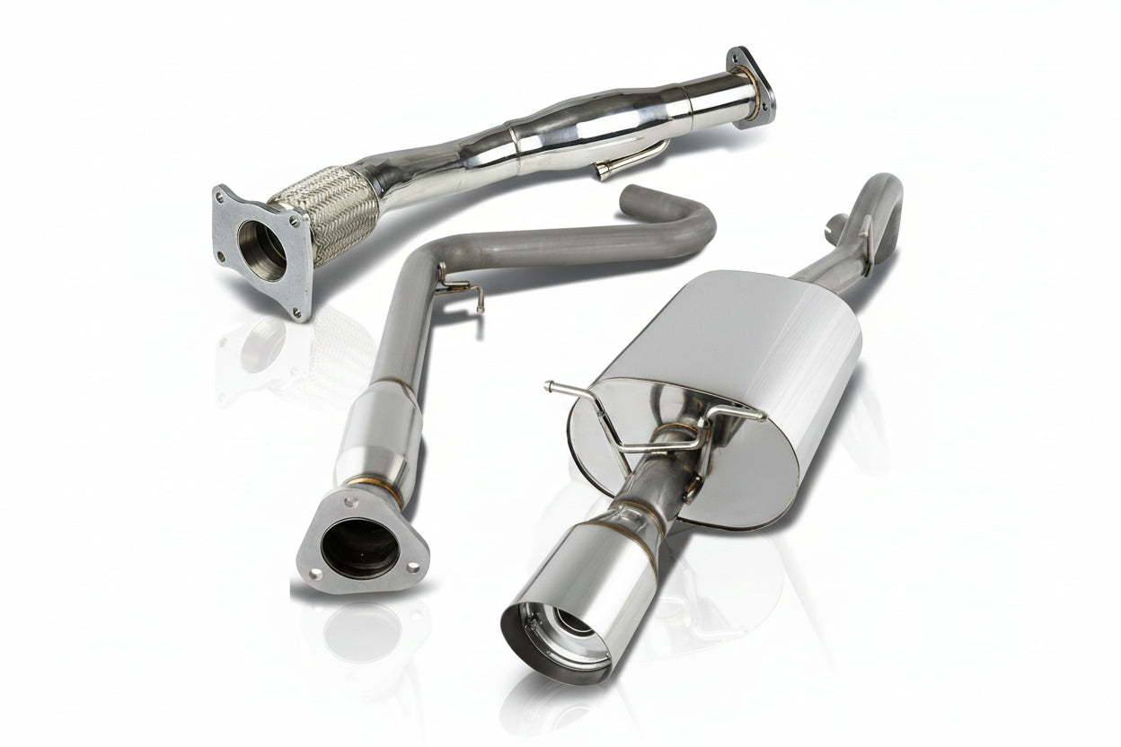 Cat Back Exhaust Muffler and Flex Down Pipe For (2008-2010) Chevy Cobalt SS Turbo