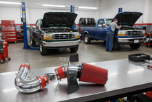 Cold Air Intake for Ford F150 (1997-2003) 4.6L, 5.4L v8 / F250 (1997-1999) 4.6L, 5.4L v8 Engines RED Default Title