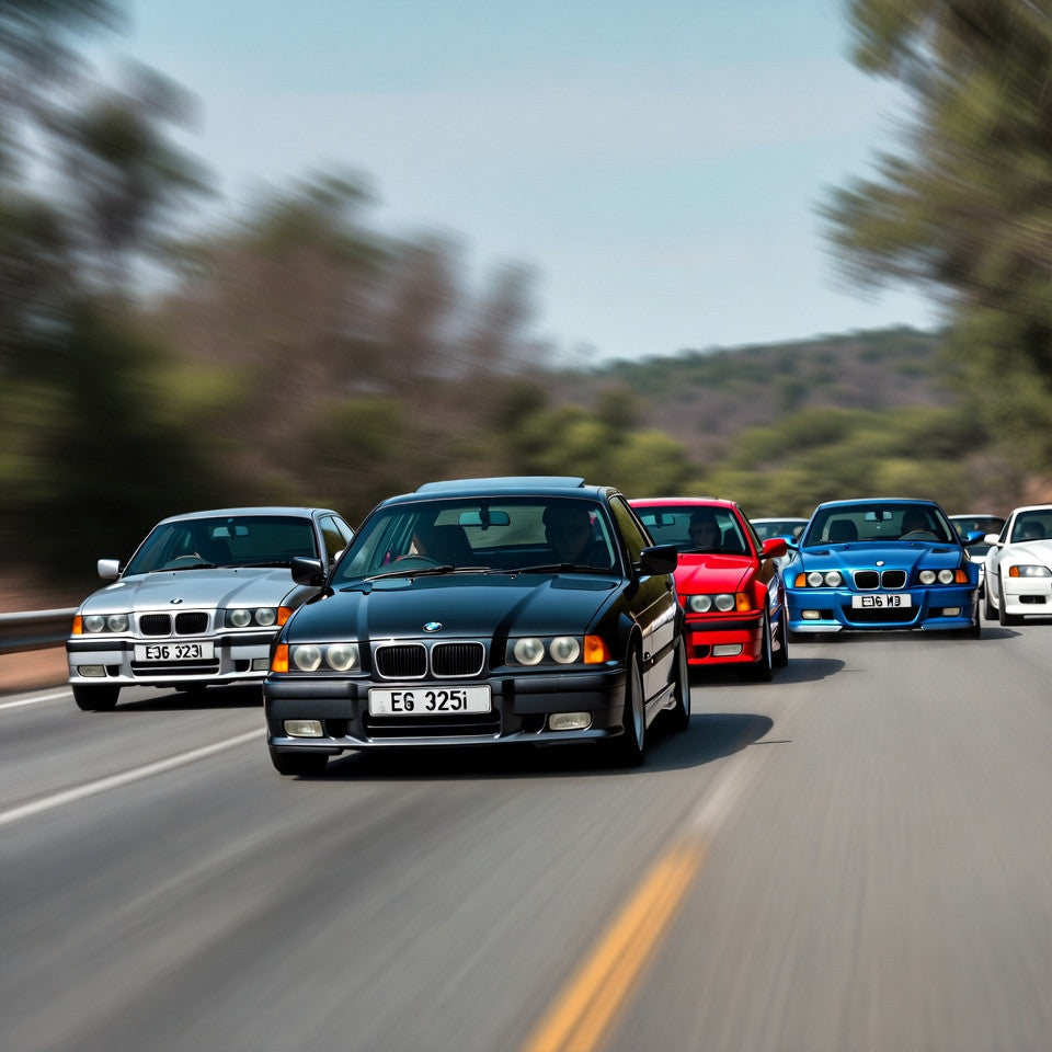 Equal Length Headers Exhaust Manifolds for BMW E36 325i 323i 328i M3 Z3 M50 M52 (1991-1998)