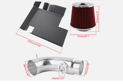 Cold Air intake for BMW 128i 328i 330i (2007-2011) with 3.0L V6 Engine