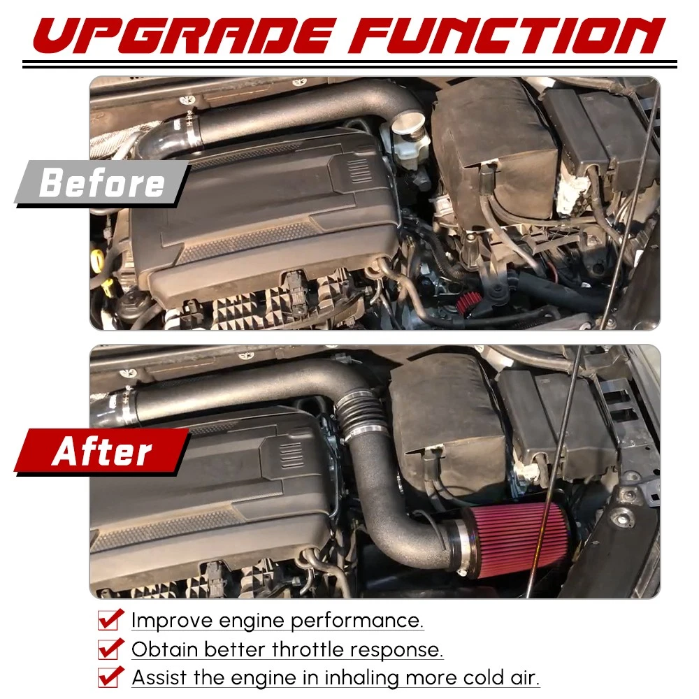 Cold Air Intake for Audi A3 / S3 TSI EA888 Evo4 (2009-2013) 2.0L Engine