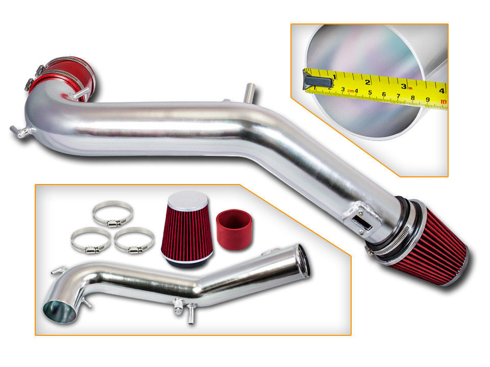 Cold Air Intake for Ford Mustang (2015-2016) 5.0L V8 Engine - Red