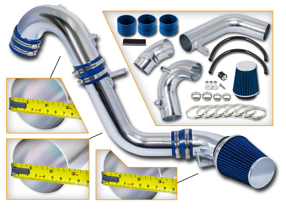 Cold Air Intake for Acura ILX (2013-2015) 2.4L Engine - Blue