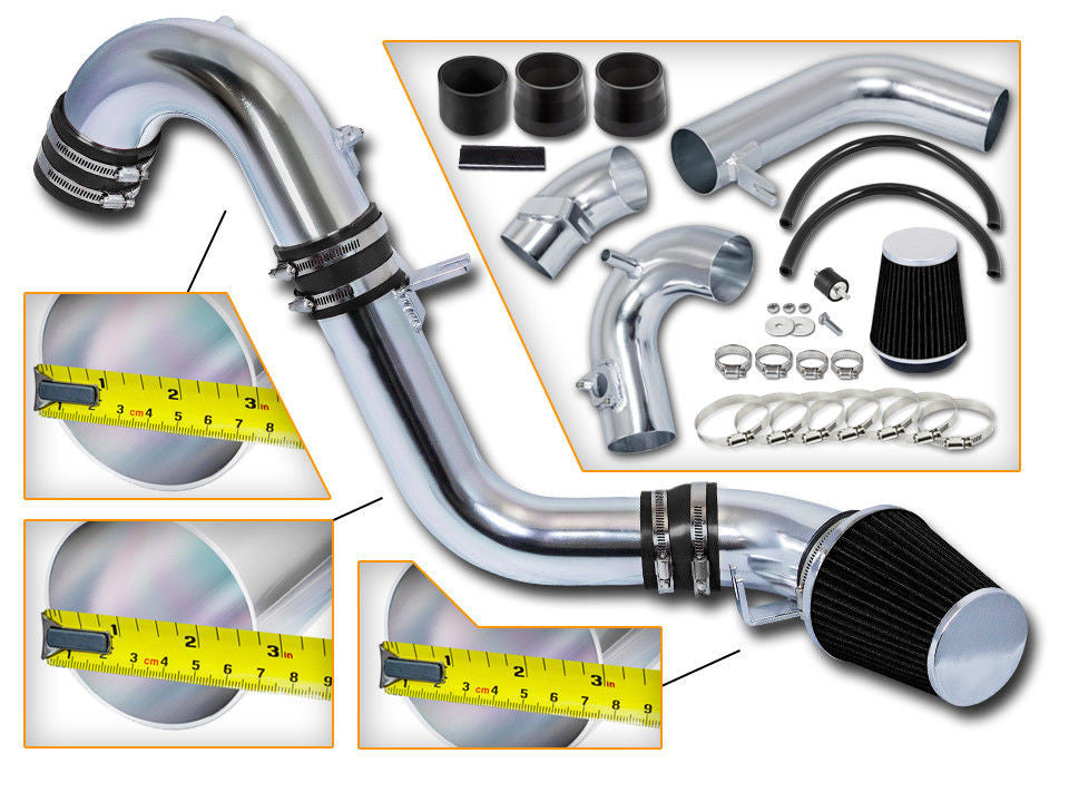 Cold Air Intake for Acura ILX (2013-2015) 2.4L Engine - Black