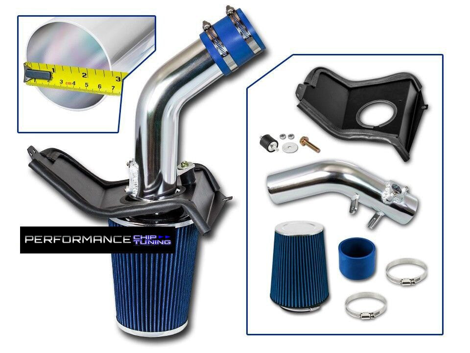 Cold Air Intake Kit for Subaru Impreza WRX/Sti (2008-2014) 2.5L Turbo Engine Blue