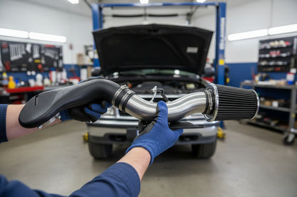 Cold Air Intake Kit for Chevrolet Blazer Pickup (1996-2004) with 4.3L V6 Engine Black Default Title