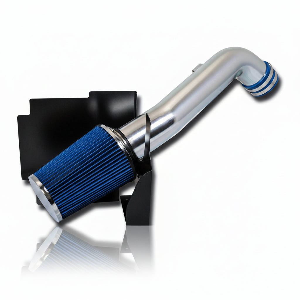 Cold Air Intake for Chevy Silverado 2500HD/3500 (2001-2003) 6.6L Diesel Engine - Blue