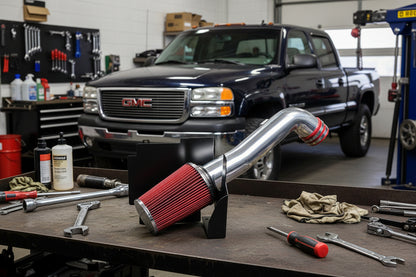 Cold Air Intake Kit for GMC Sierra 2500HD/3500 (2001-2003) with 6.6L V8 Diesel Engine Default Title