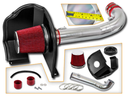Cold Air Intake for GMC Sierra (2014-2018) 4.3L V6 Engine Red