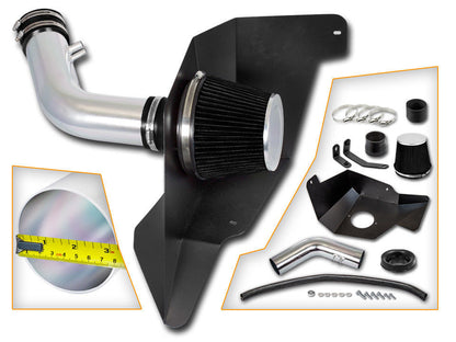 Cold Air Intake for Ford Mustang (2015-2017) 3.7L V6 Engine Black