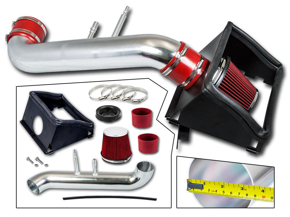 Cold Air Intake for Ford F-150 (2015-2020) 5.0L V8 Engine Red
