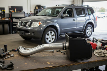 Cold Air Intake Kit for Nissan Pathfinder (2005-2012) with 4.0L V6 Engine Black Default Title