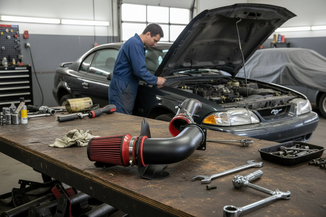 Cold Air Intake for Ford Mustang (1994-1998) 3.8L Engine Default Title