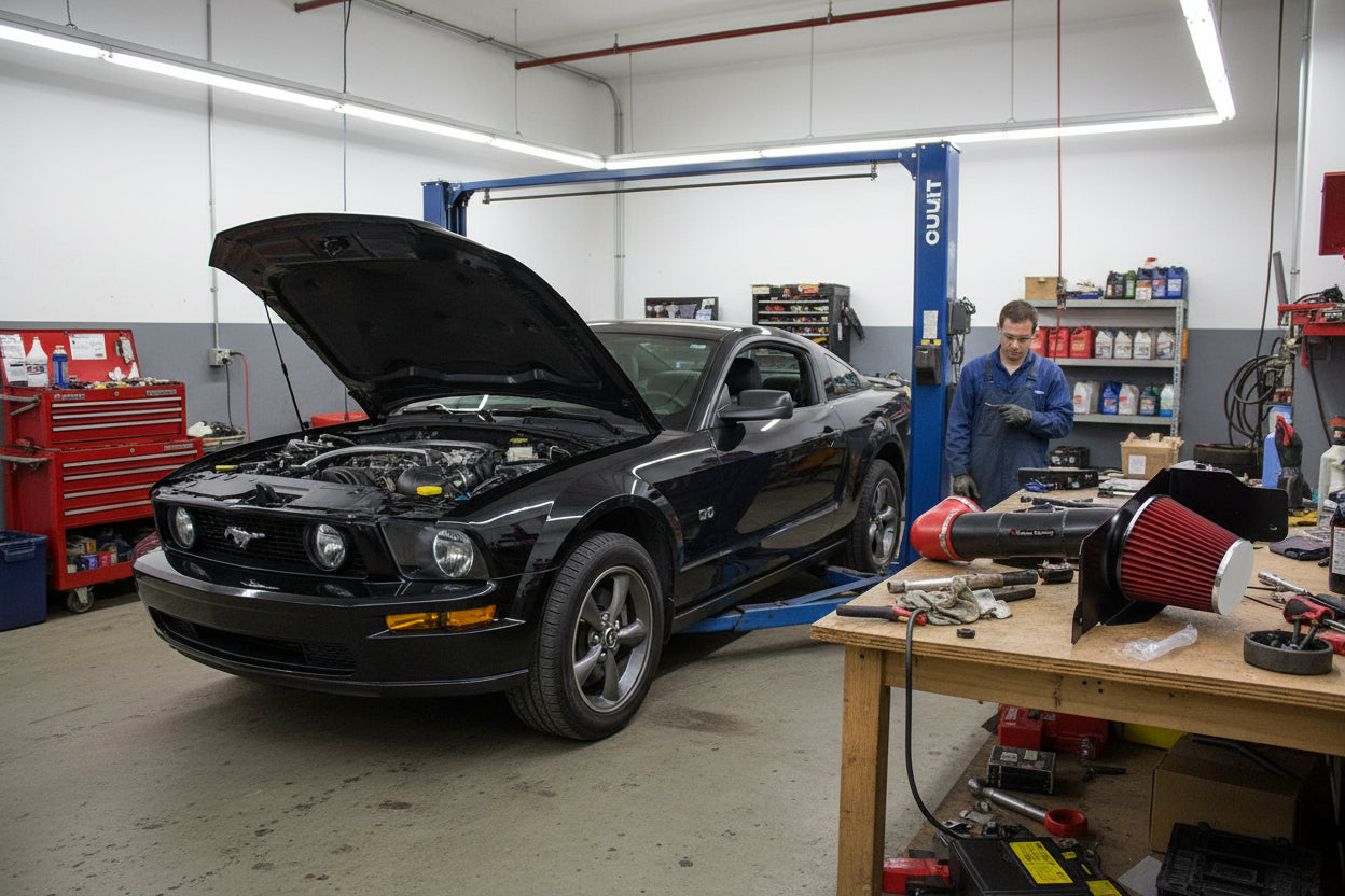 Cold Air Intake for Ford Mustang (2005-2009) 4.6L Engine Default Title