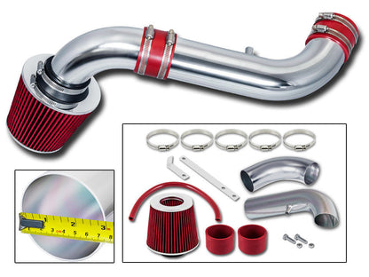 Cold Air Intake Kit for Dodge Dakota (2000-2002) with 4.7L V8 Engine Red