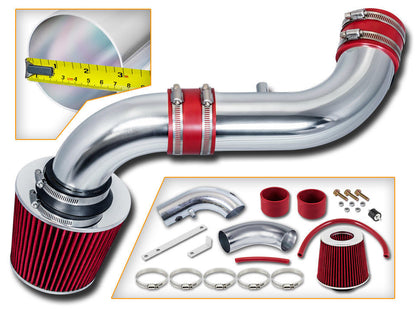 Cold Air Intake for Dodge Nitro (2007-2010) 3.7L V6 Engine Red