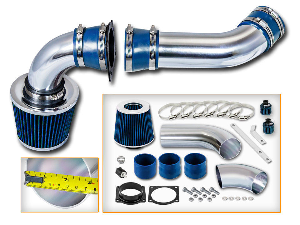 Cold Air Intake Kit for Ford Explorer (1997-2000) with 4.0L SOHC V6 Engine Blue