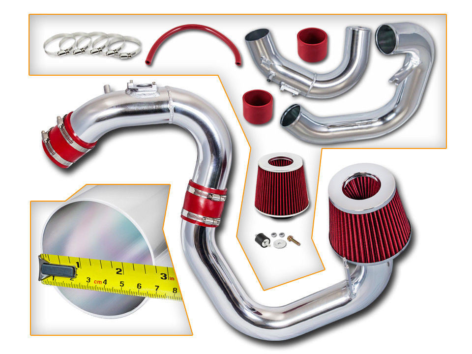 Cold Air Intake for Mazda 3 (2004-2009) 2.0L 2.3L Engine - Red
