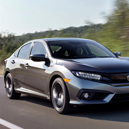 Short Ram Air Intake For Honda Civic (2016-2021) with 1.5L Engine Black