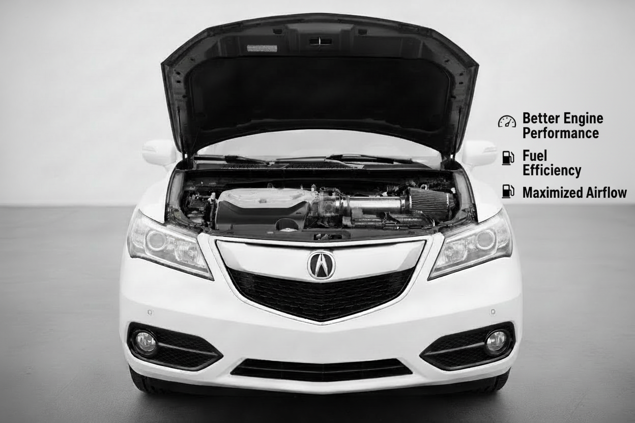 Performance Air Intake for Acura RDX (2013-2017) 3.5L V6 Engine - Black