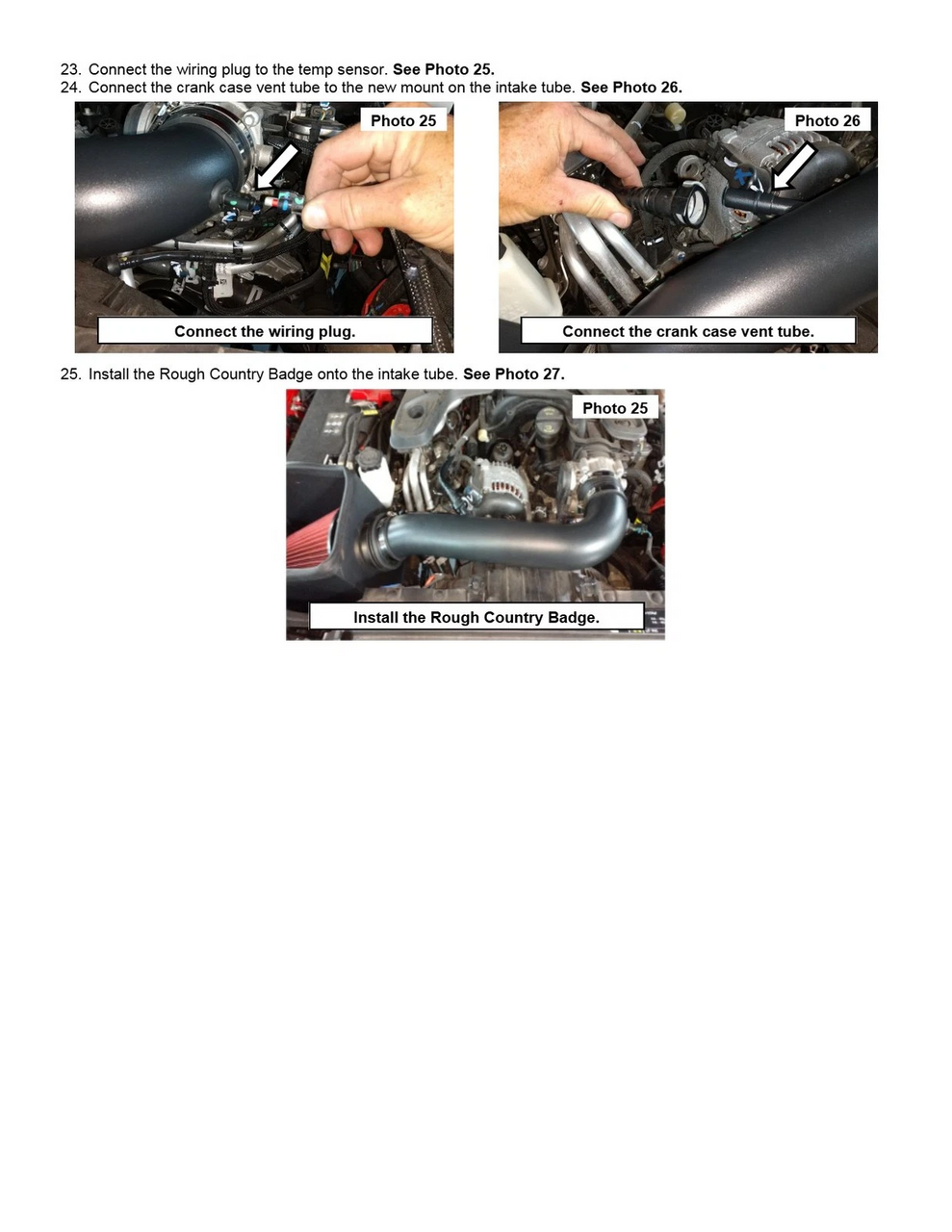 Cold Air Intake for Jeep Wrangler JL (2018-2023) / Jeep Gladiator (2020-2023) 2.0L 3.6L Engines