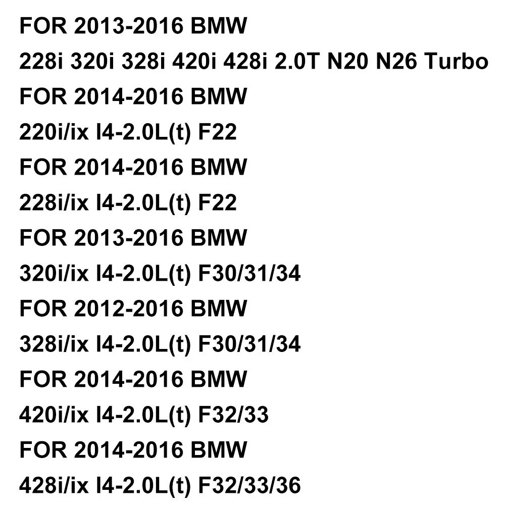 Cold Air Intake for BMW 228i 328i 420i 428i (2012-2016) 2.0T N20 N26 Turbo Engine