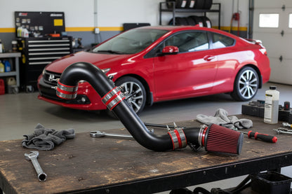 Cold Air Intake for Honda Civic (2012-2015) 2.4L Engine - Black Default Title