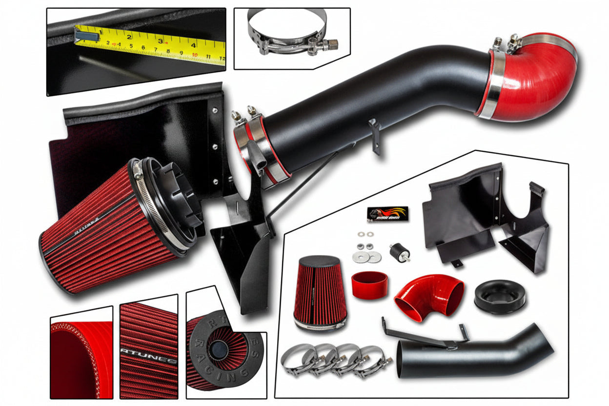 Cold Air Intake for Chevy Silverado 1500/2500 (1999-2006) 4.8L 5.3L 6.0L Engine