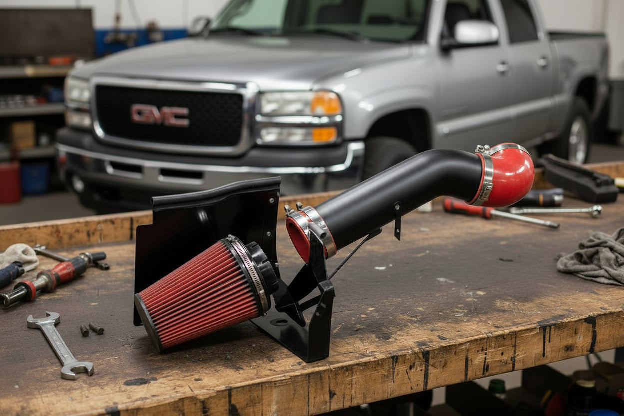 Cold Air Intake for GMC Sierra 1500/2500 HD (2001-2006) 6.0L V8 Engine Default Title