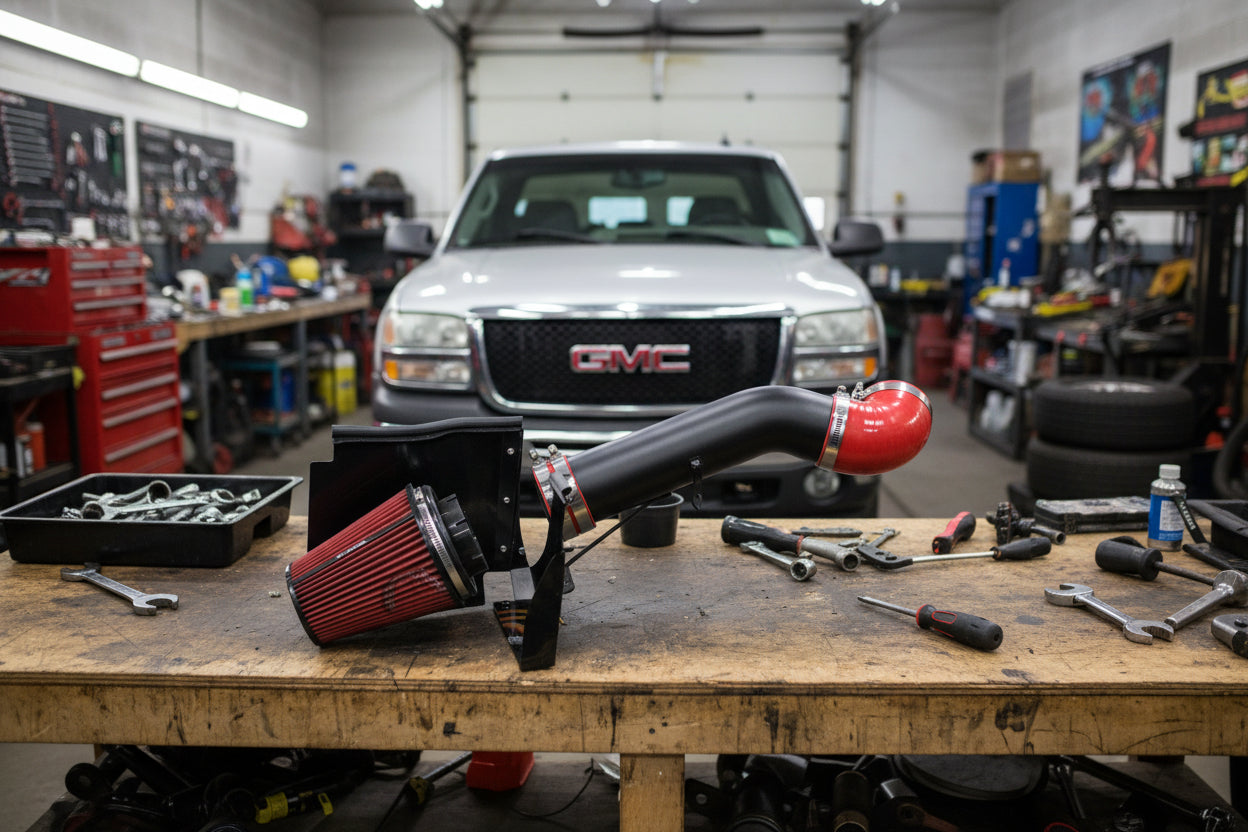 Cold Air Intake for GMC Sierra Denali (2002-2006) 6.0L V8 Engine Default Title