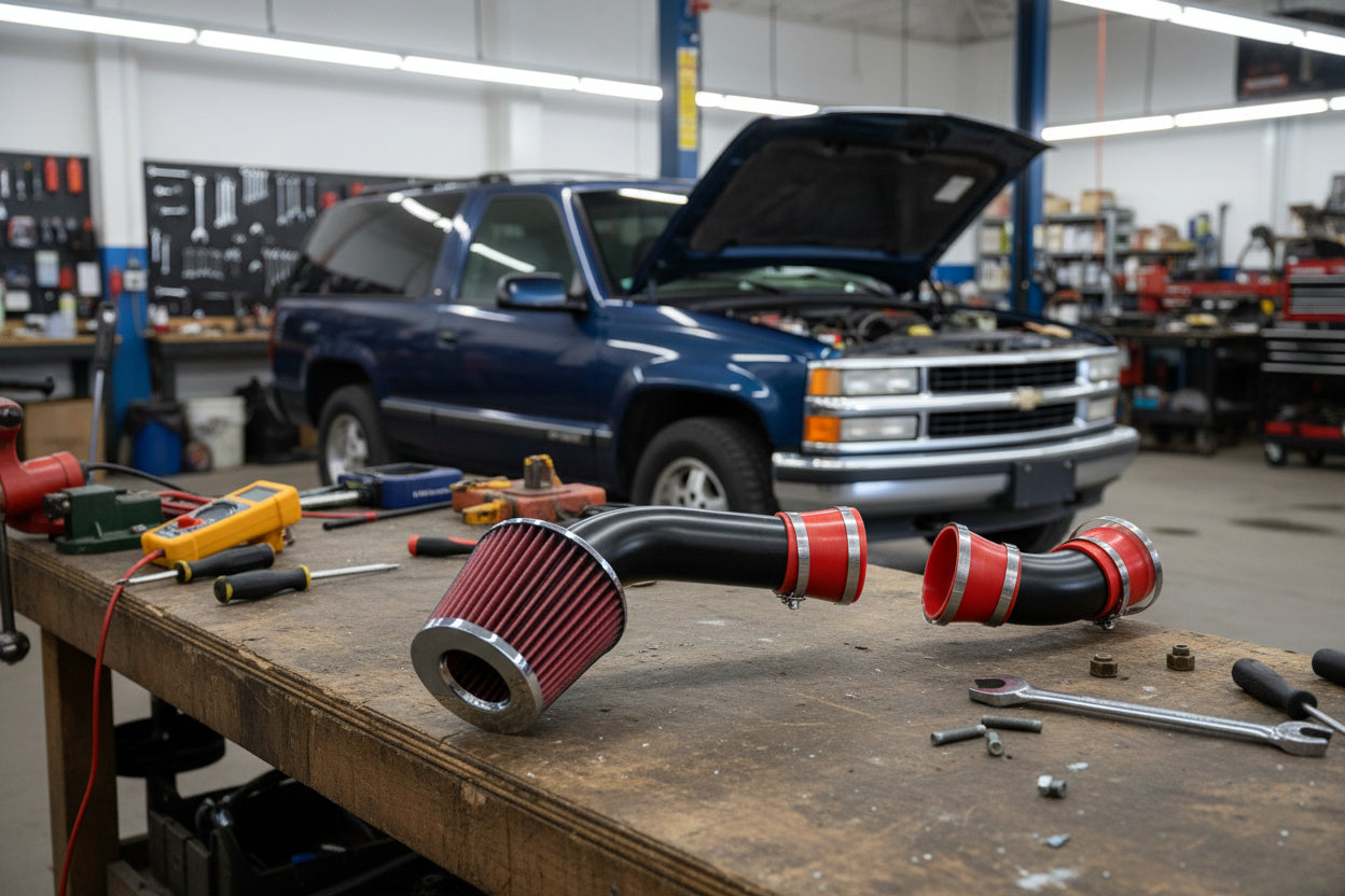 Cold Air Intake for Chevrolet Tahoe (1996-2000) 5.0L / 5.7L V8 Engine Default Title